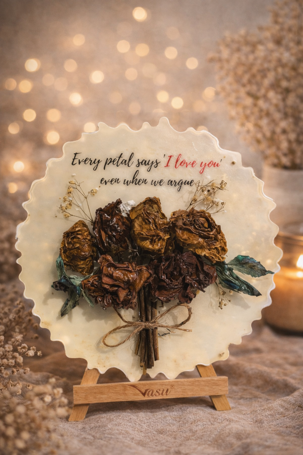 flower preservation frame