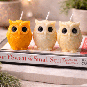 Orah Mystic Owl Pillar Candle