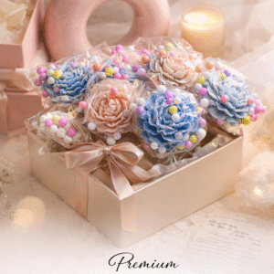 🌸 Peony Blush Bouquet Candle