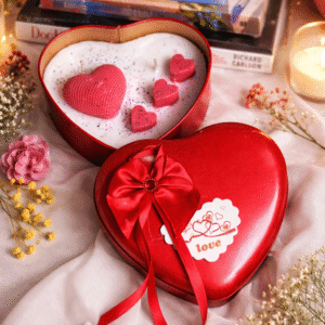 Valentine Heart Glow Scented Candle