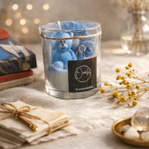 Teddy Glow Jar Candle