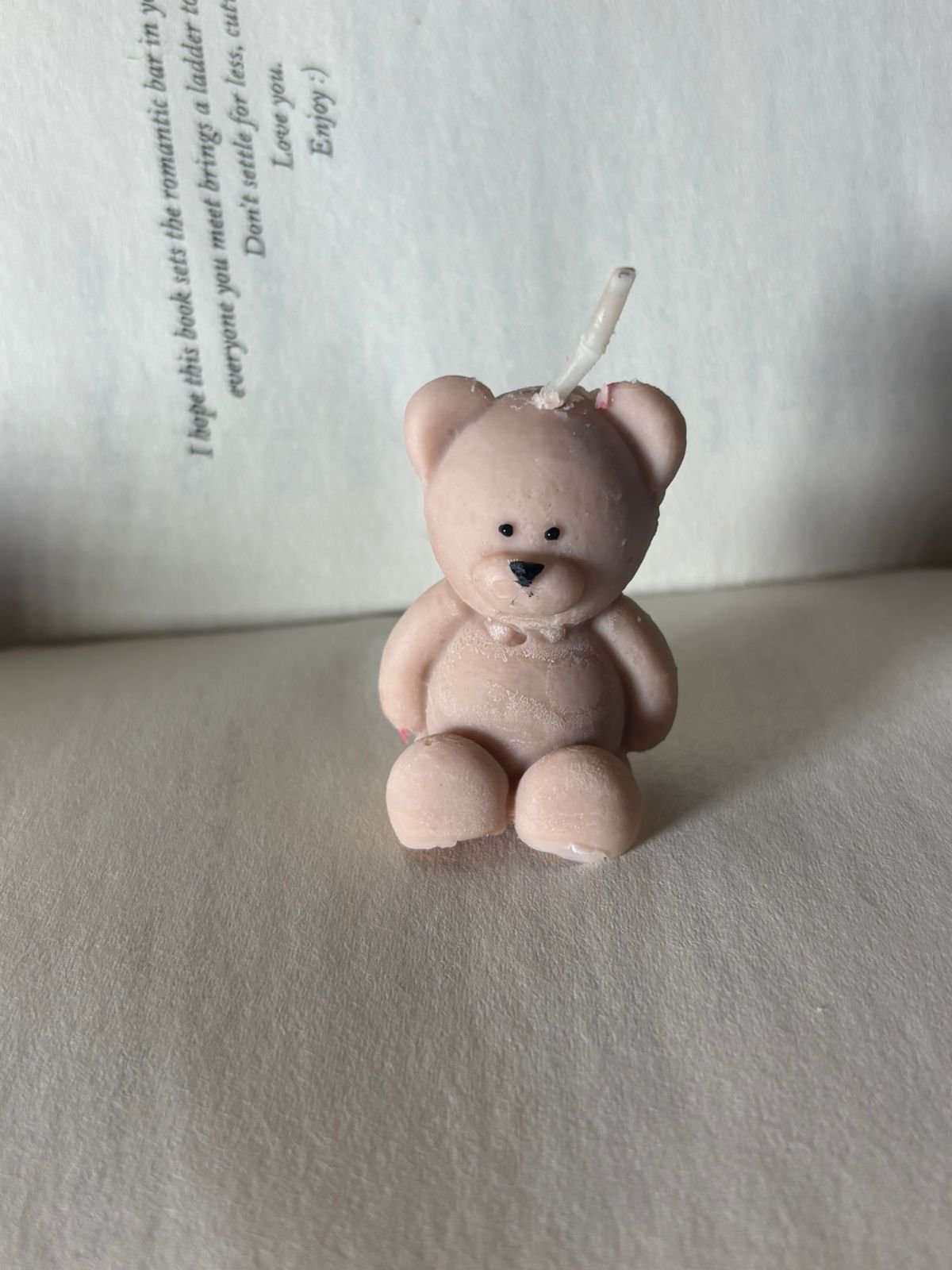 🧸 Mini Teddy Candle Tiny. Cute. Full of Love. - Image 3