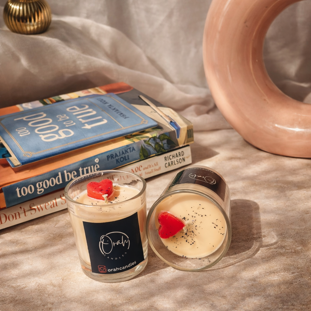 Orah Blush Ember Scented Candle Pack of 2