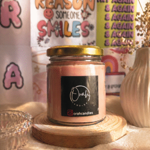 Orah Rose Glow – Jar Candle ✨