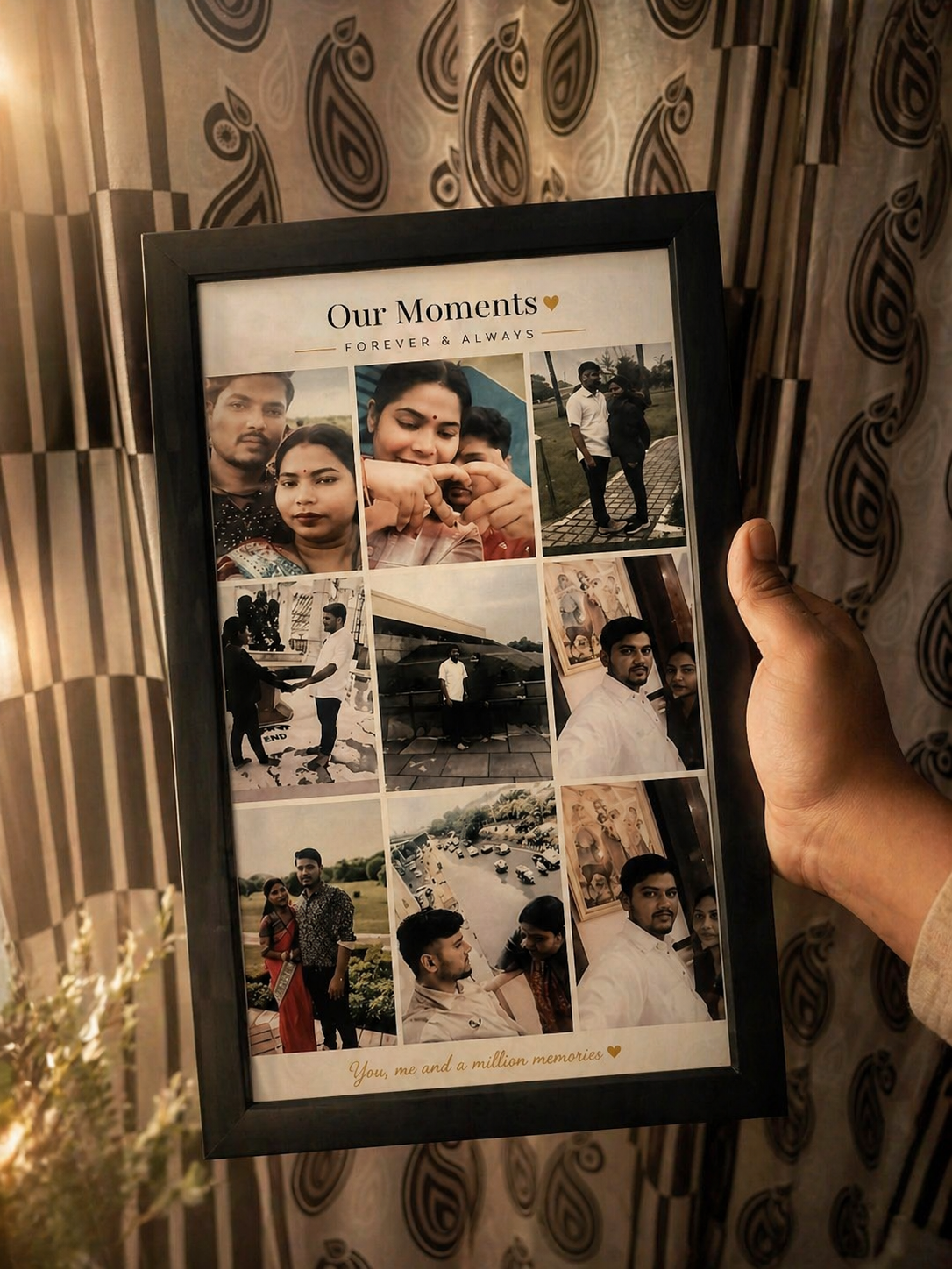 Snap&Stick – The Timeless Couple Frame