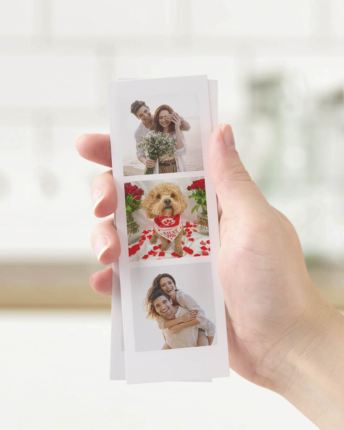 Snap&Stick Poloroid Acrylic Memory Strips Magnets - Image 2