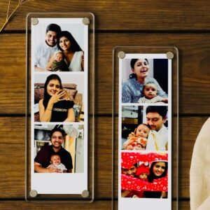 Snap&Stick Poloroid Acrylic Memory Strips Magnets