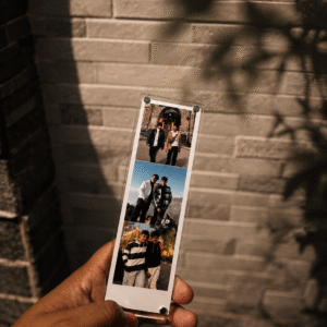 🧲 Snap & Stick – Personalized MultiStrip Acrylic  Photo Fridge Magnet